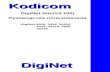Kodicom DigiNet Site(V4.100) Руководство пользователя DigiNet-1816, 3416, 34216 4416, 44216, 5808 58216 DigiNet.
