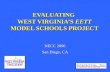 EVALUATING WEST VIRGINIAS EETT MODEL SCHOOLS PROJECT NECC 2006 San Diego, CA.