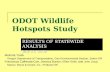 ODOT Wildlife Hotspots Study RESULTS OF STATEWIDE ANALYSIS July 21, 2008 Melinda Trask Oregon Department of Transportation, Geo-Environmental Section,