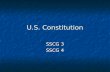 U.S. Constitution SSCG 3 SSCG 4. The founding fathers believed in the separation of powers in government (like Montesquieu). The founding fathers believed.