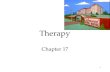 1 Therapy Chapter 17. Types of Mental Health Care Professionals Counseling psychologist Clinical psychologist Psychoanalyst Clinical social worker Psychiatrist.