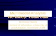 Multimodal Analysis Workshop: Visual Data Dr Rosie Flewitt School of Education, University of Southampton, November 2004.