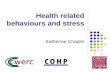 Health related behaviours and stress Katherine Chaplin.