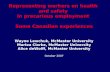 Representing workers on health and safety in precarious employment Some Canadian experiences Wayne Lewchuk, McMaster University Marlea Clarke, McMaster.