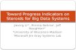 Jiexing Li #*, Rimma Nehme *, Jeff Naughton #* # University of Wisconsin-Madison * Microsoft Jim Gray Systems Lab Toward Progress Indicators on Steroids.