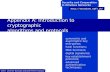 © 2007 Levente Buttyán and Jean-Pierre Hubaux Security and Cooperation in Wireless Networks  Appendix A: Introduction to cryptographic.
