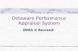 Delaware Performance Appraisal System DPAS II Revised.