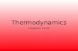 Thermodynamics Chapters 21-24. Thermodynamics- the study of heat and its transformation into mechanical energy. What is mechanical energy again? Energy.