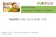 Nutrition for 6-12 year olds Ruth Charles Consultant Paediatric Dietitian Ballinderry Clinic, St. Francis Hospital, Mullingar, Co. Westmeath. .
