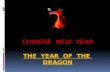 CHINESE NEW YEAR. WHAT IS CHINESE NEW YEAR ? January 23rd was the first day of the Chinese New Year 4709. This year's holiday, the Year of the Dragon,