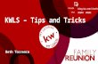 Blog.kw.com/livefeed #KWFR #KWRI FOLLOW TALK KWLS – Tips and Tricks Beth Torrence.