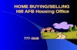 HOME BUYING/SELLING Hill AFB Housing Office 777-1840.
