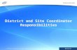 Confidential and Proprietary. Copyright © 2012 Educational Testing Service. All rights reserved. 6/1/2014 District and Site Coordinator Responsibilities.