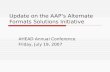 Update on the AAPs Alternate Formats Solutions Initiative AHEAD Annual Conference Friday, July 19, 2007.