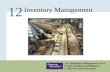 12 – 1 Copyright © 2010 Pearson Education, Inc. Publishing as Prentice Hall. Inventory Management 12 For Operations Management, 9e by Krajewski/Ritzman/Malhotra.