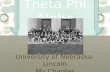 Theta Phi Alpha University of Nebraska-Lincoln Mu Chapter.