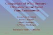 October 2000[NUMUG] Comparison of Wind Sensors1 of 14 Comparison of Wind Sensors - Ultrasonic versus Wind Vane/Anemometer Kenneth G. Wastrack Doyle E.