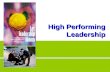 High Performing Leadership