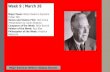 Major American Writers: Wallace Stevens Week 9 | March 26 Major Poem: Notes Toward a Supreme Fiction 329 Voices and Visions Film: Hart Crane [Presentation.