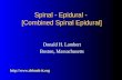 Donald H. Lambert Boston, Massachusetts  Spinal - Epidural - [Combined Spinal Epidural]