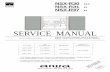 Service manual aiwa  NSX-R37