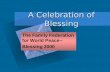 A Celebration of Blessing The Family Federation for World Peace-- Blessing 2000.