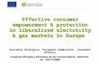 Effective consumer empowerment & protection in liberalised electricity & gas markets in Europe Kyriakos Gialoglou, European Commission, Consumer Affairs.