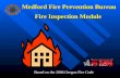 Medford Fire Prevention Bureau Fire Inspection Module Based on the 2004 Oregon Fire Code.