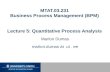 MTAT.03.231 Business Process Management (BPM) Lecture 5: Quantitative Process Analysis Marlon Dumas marlon.dumas ät ut. ee.
