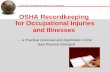 OSHA 2002 Recordkeeping Safety Training Workshop 1 OSHA Recordkeeping for Occupational Injuries and Illnesses … a Practical Overview and Application of.