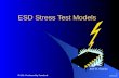 6/6/2014 NASA Workmanship Standards 1 ESD Stress Test Models José D. Sancho.