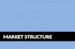 MARKET STRUCTURE. Market Structure The nature and degree of competition among firms in the same industry.