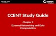 CCENT Study Guide Chapter 2 Ethernet Networking and Data Encapsulation.