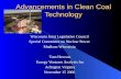 Advancements in Clean Coal Technology Wisconsin Joint Legislative Council Special Committee on Nuclear Power Madison Wisconsin Tom Hewson Energy Ventures.
