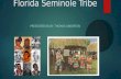 Florida Seminole Tribe PRESENTATION BY: THOMAS ANDERTON.