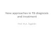 New approaches in TB diagnosis and treatment Prof. M.A. Tageldin.