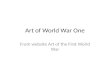 Art of World War One From website Art of the First World War.