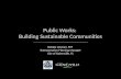 Public Works: Building Sustainable Communities Debbie Leistner, PTP Transportation Planning Manager City of Gainesville, FL.