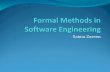 Saima Zareen. Formal Specification of a System Formal Specification describes the System behavior Operations of system Problem with formal specification.