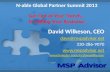 David Wilkeson, CEO dave@mspadvisor.net 330-286-9070