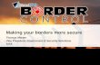 Making your borders more secure Thomas Marten Vice President, Government & Security Solutions SITA.