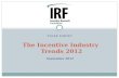 PULSE SURVEY The Incentive Industry Trends 2012 September 2012.