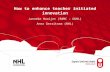How to enhance teacher initiated innovation Janneke Hooijer (RdMC – OUNL) Anna Gerritsma (NHL)