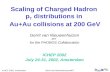 ICHEP 2002, AmsterdamGerrit van Nieuwenhuizen/MIT Scaling of Charged Hadron p T distributions in Au+Au collisions at 200 GeV Gerrit van Nieuwenhuizen MIT.