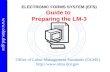 Www.olms.dol.gov ELECTRONIC FORMS SYSTEM (EFS) Guide to Preparing the LM-3 Office of Labor-Management Standards (OLMS) .