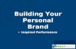Building Your Personal Brand = Inspired Performance.