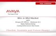 Avaya - Confidential. © 2012 Avaya Inc. All rights reserved. 2 Avaya - Confidential Today’s Discussion  Overview – Avaya Portfolio and Positioning