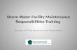Storm Water Facility Maintenance Responsibilities Training Bureau of Maintenance and Operations.