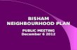 BISHAM NEIGHBOURHOOD PLAN PUBLIC MEETING December 6 2012.