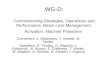 WG-D: Commissioning Strategies, Operations and Performance, Beam Loss Management, Activation, Machine Protection Conveners: J. Galambos, T. Koseki, M.